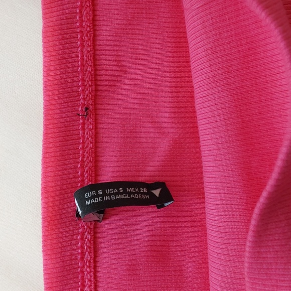 Zara Mini Tube Dress with Spaghetti Straps. Pink. Size Small. - Picture 6 of 10